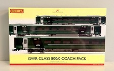 Hornby OO Gauge R4870 GWR Class 800/0 Coach Pack