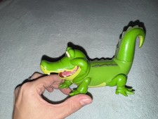 Disney Store Peter Pan Tick Tock Croc Figure Captain Hook Crocodile Figure 7” H3