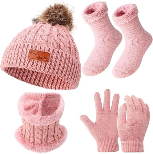 Pack girls knit - knit, hat,