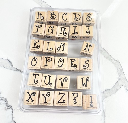 Stampin alphabet appeal - up,