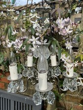 Vintage crystal chandelier - vintage,