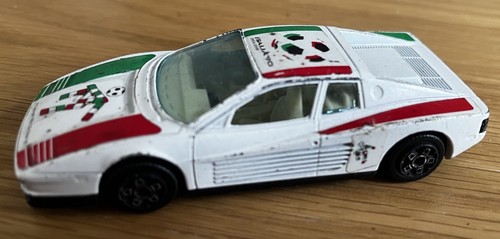 Burago ferrari testarossa - burago, 1/43