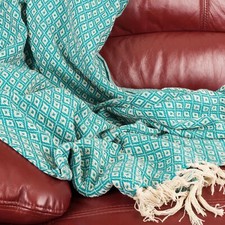 Recycled cotton woven diamond - cotton,