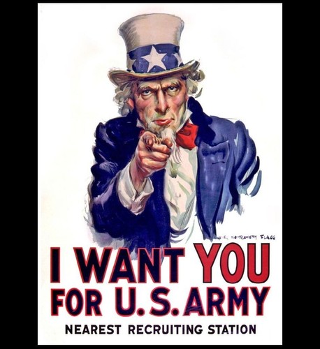 1917 uncle sam want you - want,