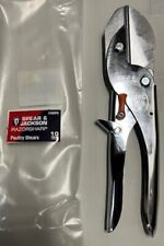 SPEAR AND JACKSON POULTRY ANVIL SECATEURS SHEARS CHICKEN SKIN BONE SCISSORS