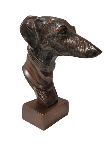 Metal greyhound dog - metal,