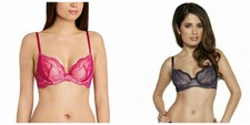 Gossard Superboost Lace NonPadded Bra In Midnight Blue(N28) Padded Fuchsia(N16B)