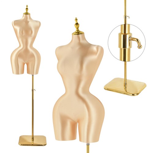 Gold female mannequin - female,