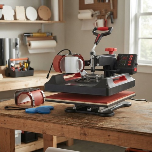 Heat press machine 1 - press,