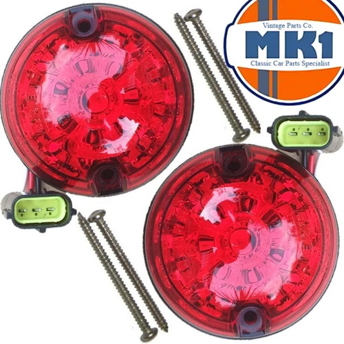 Stop tail lights red led - &,