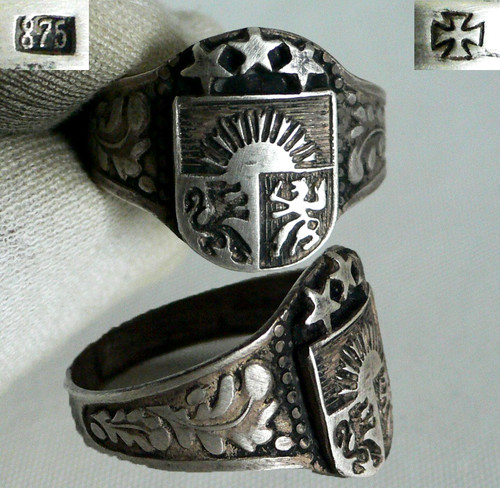 Ring german ww2 wwii oak - ring,