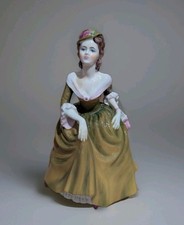 Vintage Coalport Ladies Of Fashion Josephine Hand painted China Figurine