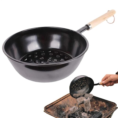 Chimney charcoal starter pot - charcoal,