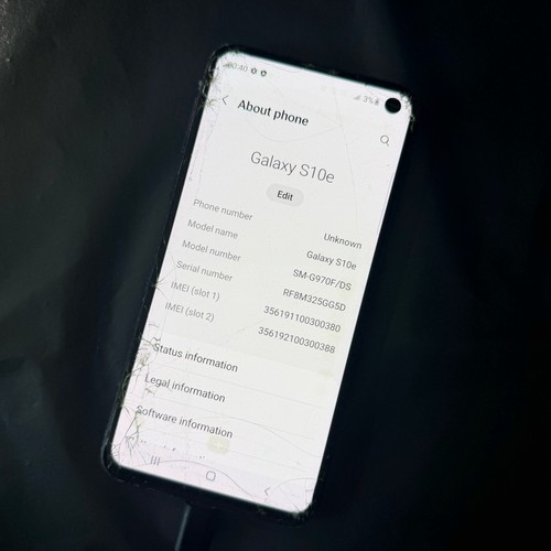 Samsung galaxy s10e black - s10e,