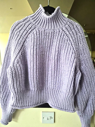 Women purple chunky - h&m, knit