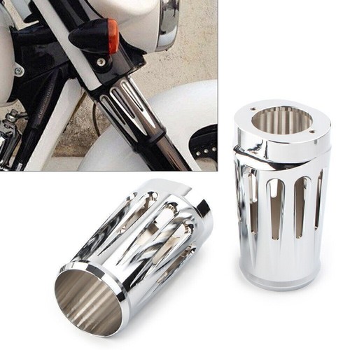 Chrome fork boot slider - slider, cover