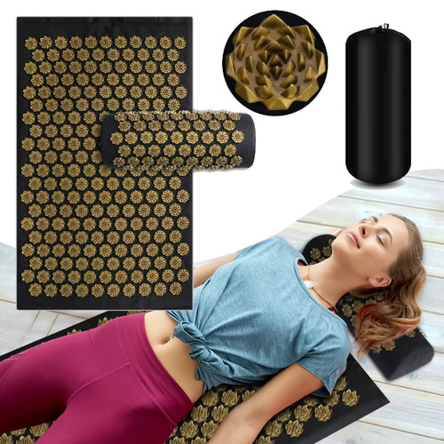 Acupressure yoga mat - yoga,