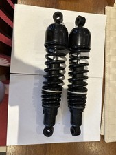 Twin Shock Absorbers 325mm Eye To Eye Black For Yamaha RD250 RD400 XJ650?XJ900?
