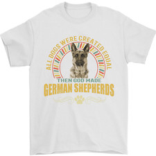 A German Shepherd Dog Mens T-Shirt 100% Cotton