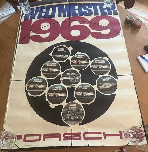 Vintage 1969 original porsche - original,