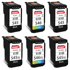 PG545 XL & CL546 XL Black and Colour Ink Cartridges for Canon MG2450 Printers