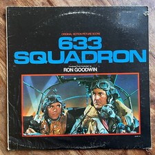 633 SQUADRON SOUNDTRACK - RON GOODWIN  MINT VINYL LP / USA 1964