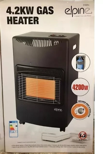 Portable gas heater 2kw - heater, 4.2kw