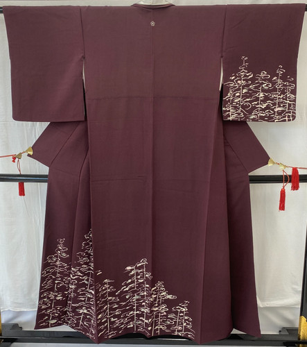 Japanese vintage kimono silk - vintage,