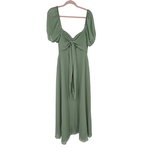 Barbie azazie sage green - azazie,