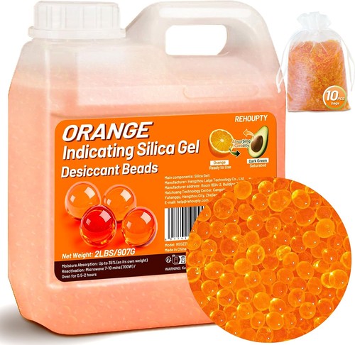 Orange indicating silica - indicating, gel