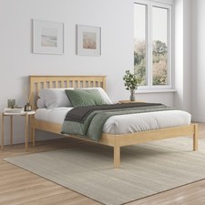 DUNKELD SOLID WOODEN OAK BED
