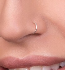 925 Sterling Silver Thin Nose