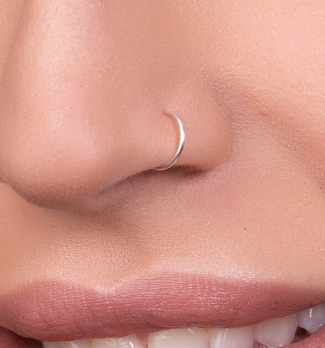 925 sterling silver - thin, nose