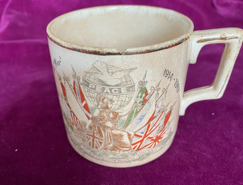 Peace 1919 souvenir mug - souvenir,