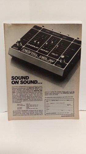 Electro harmonix digital delay - electro,