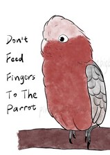 Galah Cockatoo Parrot Sticker