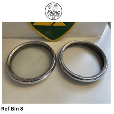 2 Large Vintage Car Headlight