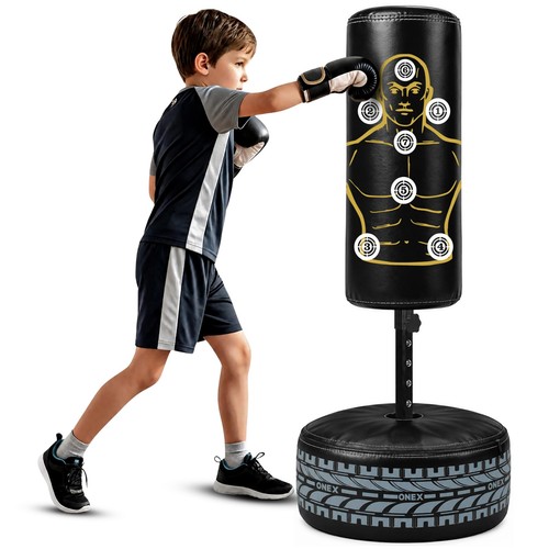 Kids freestanding punch bag - punch,