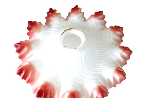 Antique glass lampshade for - antique,