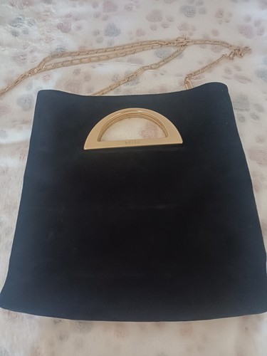 Reiss glamorous black suede
