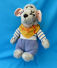 Vintage Hasbro 1983 Breakfast TV Roland Rat Superstar Soft Toy LITTLE REGGIE