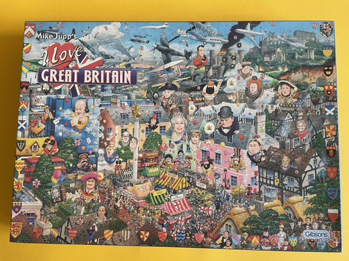 Gibsons love great britain - love,