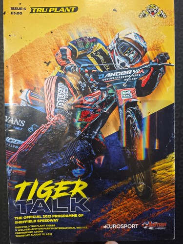 Speedway programme sheffield - programme,