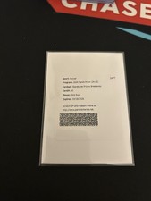 Panini Breakaway Dirk Kuyt Redemption Autograph Card 2024-25