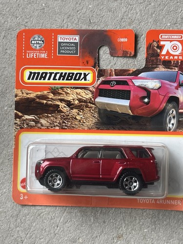 Matchbox toyota 4runner red - 4runner,