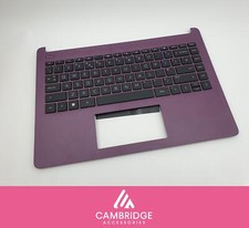 HP 14S-FQ Top Cover Palmrest Upper Case Mulberry Burgundy M45145-031