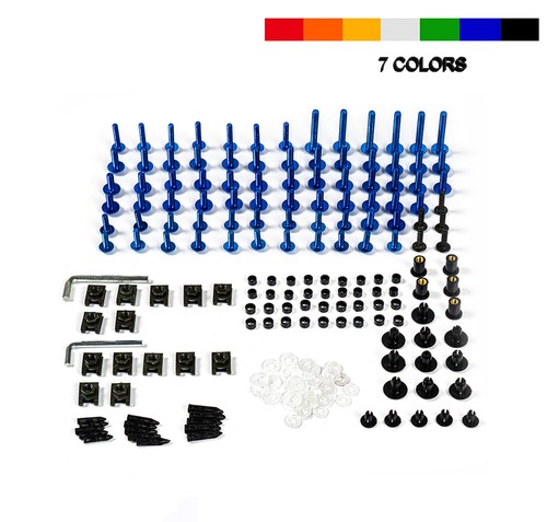 Fairing bolt kit - kit, clips