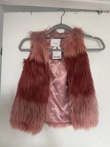 Girls next faux fur - next, gilet