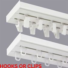 Double Curtain Rail Track PCV