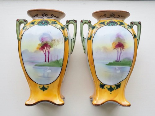 Antique vintage hand painted - vintage,